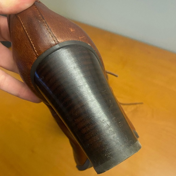 Vintage lace up heels - Picture 4 of 6